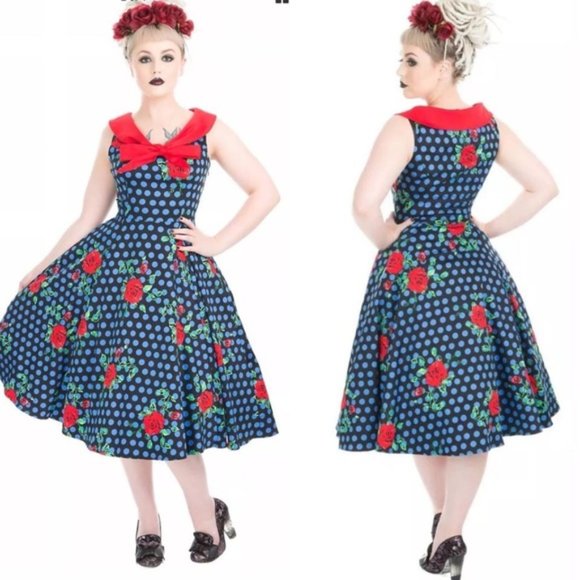 Hearts and Roses Dresses & Skirts - Rockabilly Vintage  Swing Style